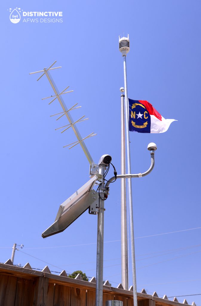 Designed, installed, and continued maintenance on a GOES water level and weather monitoring station on Cashie River in Windsor, North Carolina