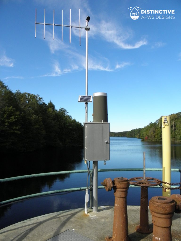 Upgraded to ALERT2 water level monitoring station on Lake Hammonasset near Hammonasset, Connecticut