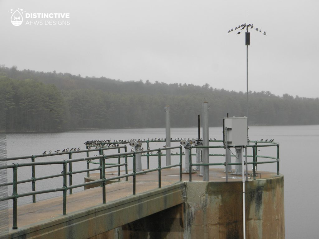 Upgraded to ALERT2 water level monitoring station on Lake Chamberlain in Woodbridge, Connecticut