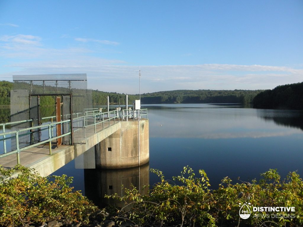 Upgraded to ALERT2 water level monitoring station on Lake Chamberlain in Woodbridge, Connecticut