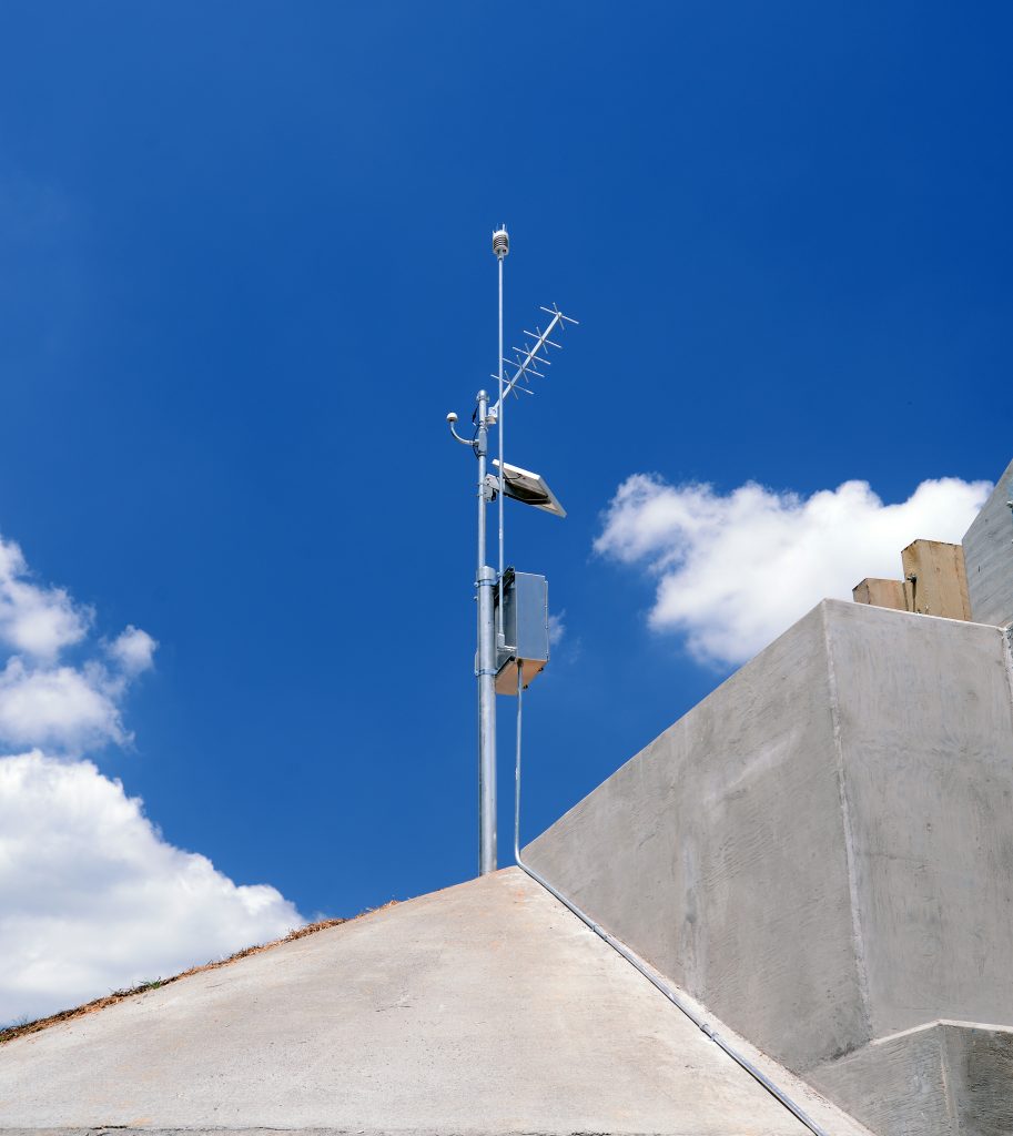 GOES installation at Stony Creek in Rocky Mount, North Carolina